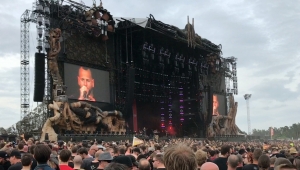Five Finger Death Punch mit Tommy Vext beim Matapaloz Festival